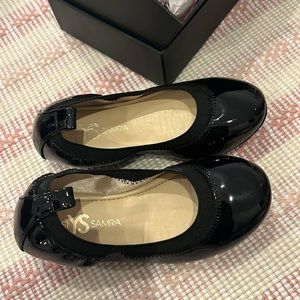 New girls party black shoes